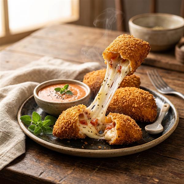 Risoles de Presunto e Queijo